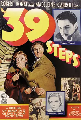 三十九级台阶 The 39 Steps(1935)